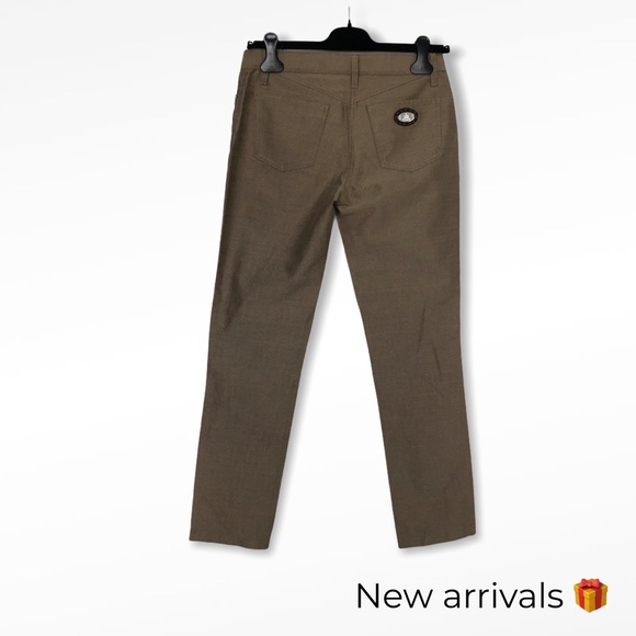 Fendi zucca logo jacquard pattern  jeans pants xs - Picture 4 of 9